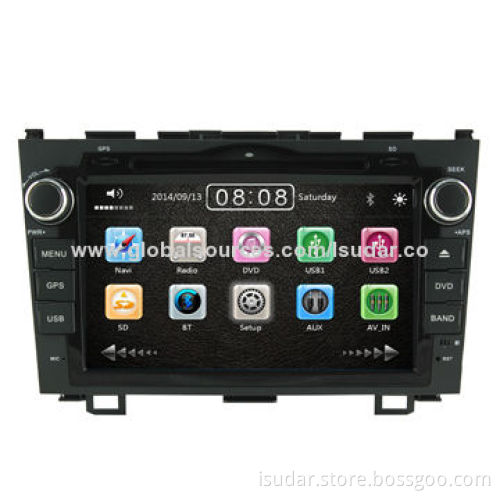 Car DVD Player for Honda CRV 2006-2011, with 3G, 1080p Video Play, Supports iPhone 5S, CPU 800M